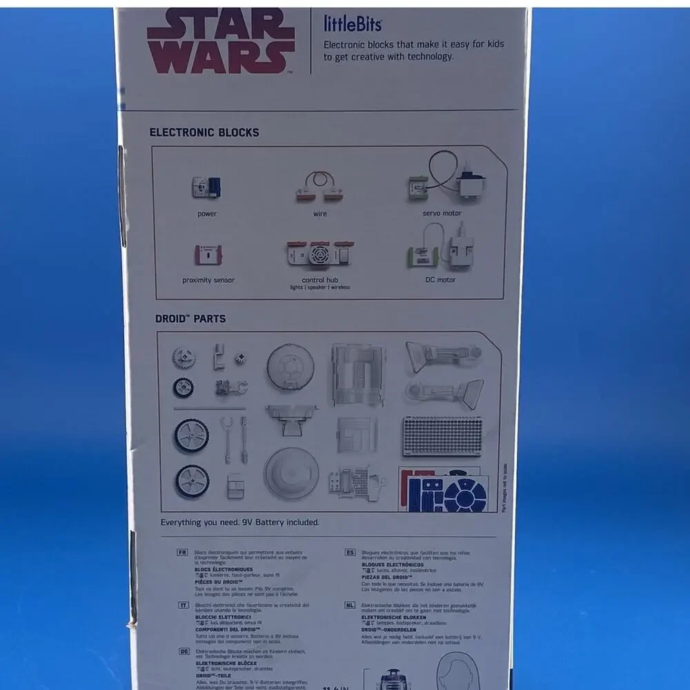 littleBits Star Wars R2-D2 Droid Inventor Kit 30+ Pcs Electronic (Incomplete)